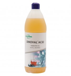  Dinoval Acid Όξινο Καθαριστικό 1lt