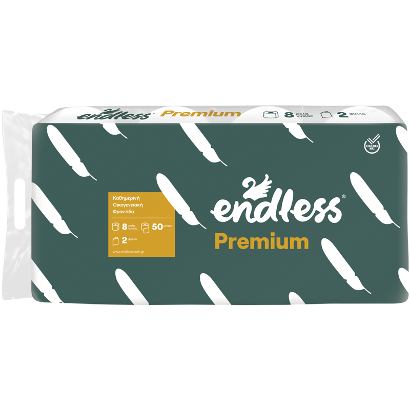 ΡΟΛΟ ΥΓΕΙΑΣ PREMIUM ENDLESS 6ΠΑΚ.Χ 8ΤΕΜ