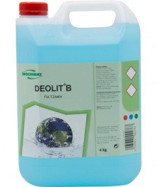 DEOLIT B ΚΑΘΑΡΙΣΤΙΚΟ ΤΖΑΜΙΩΝ 4lt