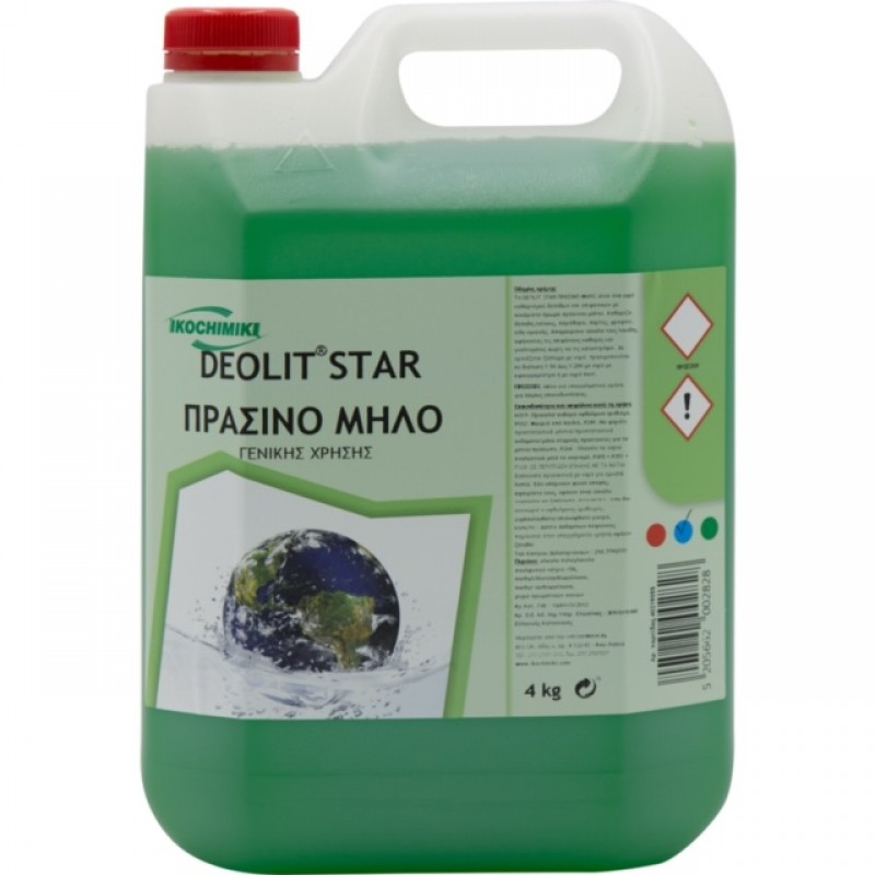 DEOLIT STAR KAΘ.ΓΕΝ.ΧΡΗΣΗΣ ΔΑΠΕΔΟΥ ΠΡ.ΜΗΛΟ 4lt