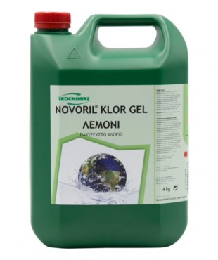 NOVORIL KLOR GEL ΠΑΧΥΡ.ΧΛΩΡΙΟ ΛΕΜΟΝΙ 4lt