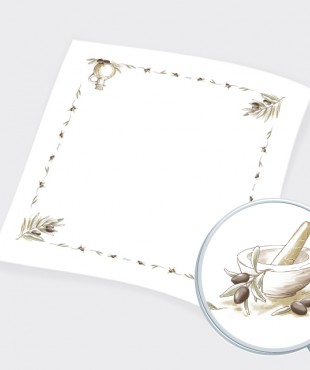 ΤΡΑΠΕΖΟΜΑΝΤΗΛΟ ΑΜΠΕΛΙ ΛΕΥΚΟ 1Χ1,3 (150ΤΕΜ)