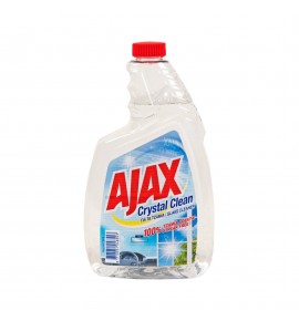 AJAX Καθαριστικό για Τζάμια Crystal Clean Aνταλλακτικό  750ml