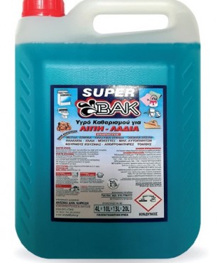 SUPER BAK ΛΙΠΗ KAI ΛΑΔΙΑ 4LT
