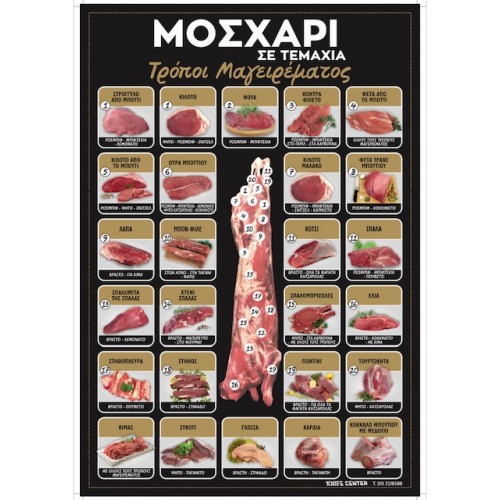 ΤΥΠΩΜΕΝΗ ΑΦΙΣΑ ΠΛΑΣΤΙΚΟΠΟΙΗΣΗ 55Χ80 ΜΟΣΧΑΡΙ ΧΡΥΣΟ